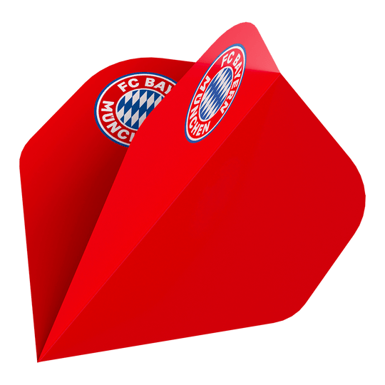 Kolekcja Bulls FC Bayern Munich Flight – 5 zestawów Zu sehen ist die Bulls FC Bayern München Flight Collection - 5 Satz. Dieses Flight-Set enthält fünf verschiedene Flights im Design des FC Bayern München.