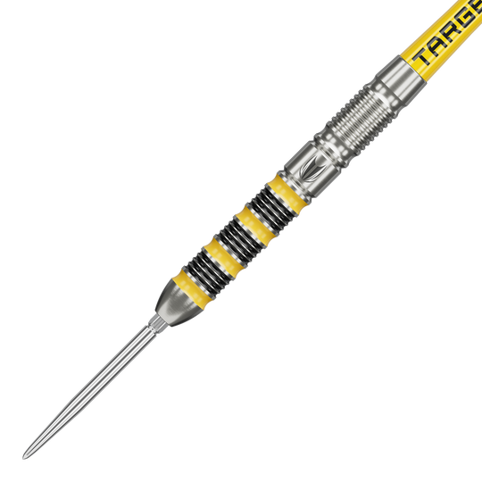 Stalowe lotki Target Buzz 01 Swiss Points Abgebildet ist Target Buzz 01 Swiss Points Steeldarts. Diese Steeldarts sind für professionelle Dartspieler geeignet.