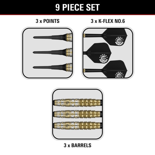 Target Japan Prime Series Mayuko Morita Mayo GEN7.5 Soft Darts - 20g Hier sieht man die Target Japan Prime Series Mayuko Morita Mayo GEN7.5 Softdarts - 20g. Die Darts bieten ein japanisches Design und hochwertige Verarbeitung.