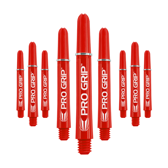 Wałki Target Pro Grip – 3 zestawy – czerwone