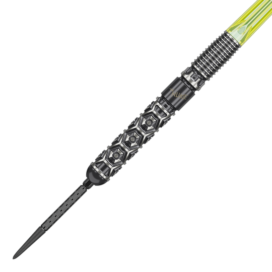 Target Luke Littler Nuke Fallout Swiss Points Steeldarts Abgebildet ist Target Luke Littler Nuke Fallout Swiss Points Steeldarts. Die Darts bieten Präzision und Qualität für das Dartspiel.