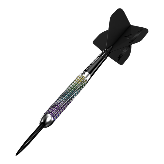 Misja Kaleidos Steeldarts Abgebildet sind die Mission Kaleidos Steeldarts. Diese farbenfrohen Dartpfeile sind für den professionellen Einsatz geeignet.
