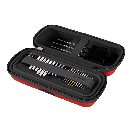 Target Star Wars Boa Dartcase - Darth Maul Das Foto zeigt das Target Star Wars Boa Dartcase mit Darth Maul Design. Das Produkt ist für den Transport von Darts und Zubehör gedacht.