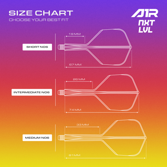 System wału lotniczego GOAT A1R No6 – neonowofioletowy Auf dem Bild befindet sich das GOAT A1R No6 Flight-Shaft-System in Neon Gelb. Es ist ein Bestandteil für Dartpfeile.