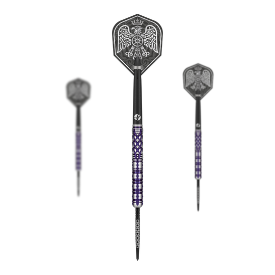 Lotki Shot Goths Visara Turbo Point Steel Darts - 23g Lotki Shot Goths Visara Turbo Point Steel Darts - 23g