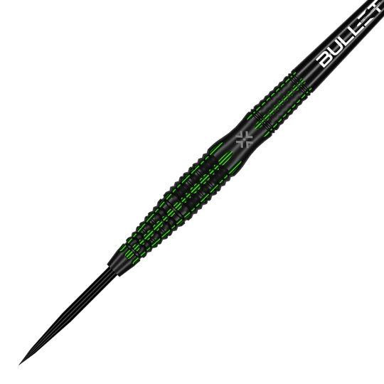 Stalowe strzałki Bullet Poison Hier ist der Bullet Poison Steeldart aus einer anderen Perspektive zu sehen. Diese Steeldarts sind für beste Ergebnisse konzipiert.