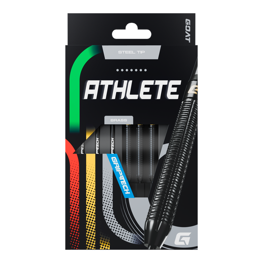 GOAT Athlete Black Mosiężne Steeldarts - 13g