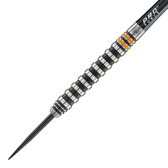 Stalowe lotki Winmau Fury - 22g Auf dem Bild sind die Winmau Fury Steeldarts mit 22 Gramm zu sehen. Sie zeichnen sich durch ein modernes Design und hohe Qualität aus.