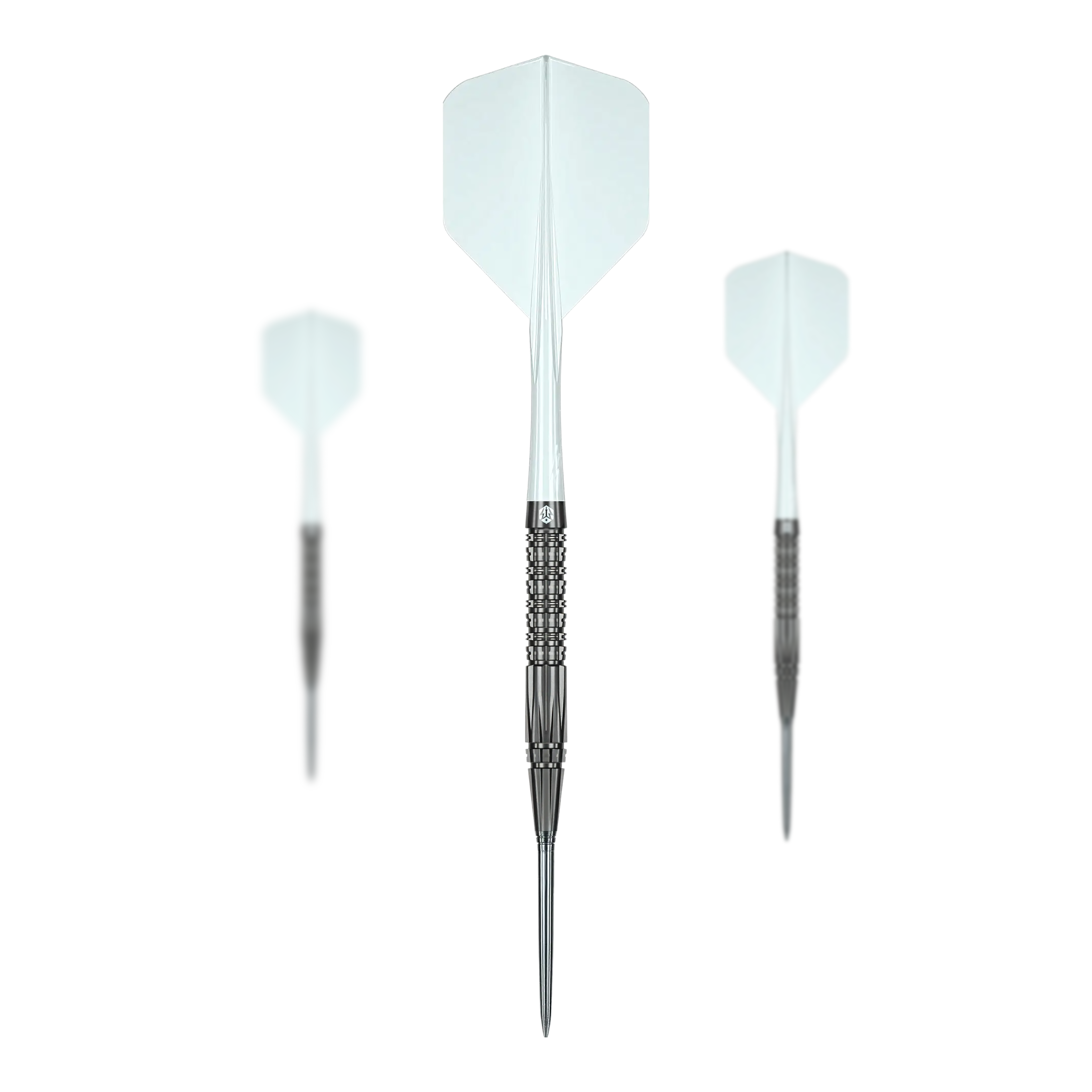 Stalowe lotki Caliburn Prisma P2 - 20,5 g Dieses Bild zeigt das Set der Caliburn Prisma P2 Steeldarts mit einem Gewicht von 20,5g. Die Steeldarts sind für das Dartspiel geeignet.